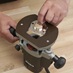 Trend GB30 30mm Router Guide Bush Being Held in Position