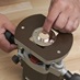 Trend GB30 30mm Router Guide Bush Being Held in Position