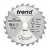 TLS0720 Trend 250mm x 30mm 24T Hardwood Cordless Mitre Saw Blade
