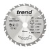 Trend 165mm x 20mm 24T Hardwood Cordless Circular Saw Blade