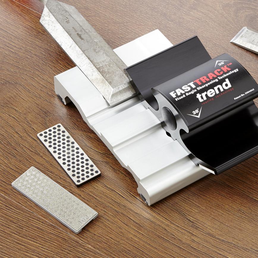 Trend Fast Track Diamond Sharpening Stone Honing System Howdens