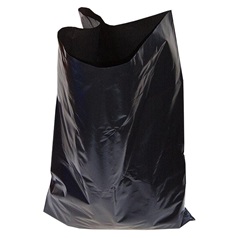 Faithfull Heavy-Duty Refuse Sacks 40 Micron Black Pack of 10