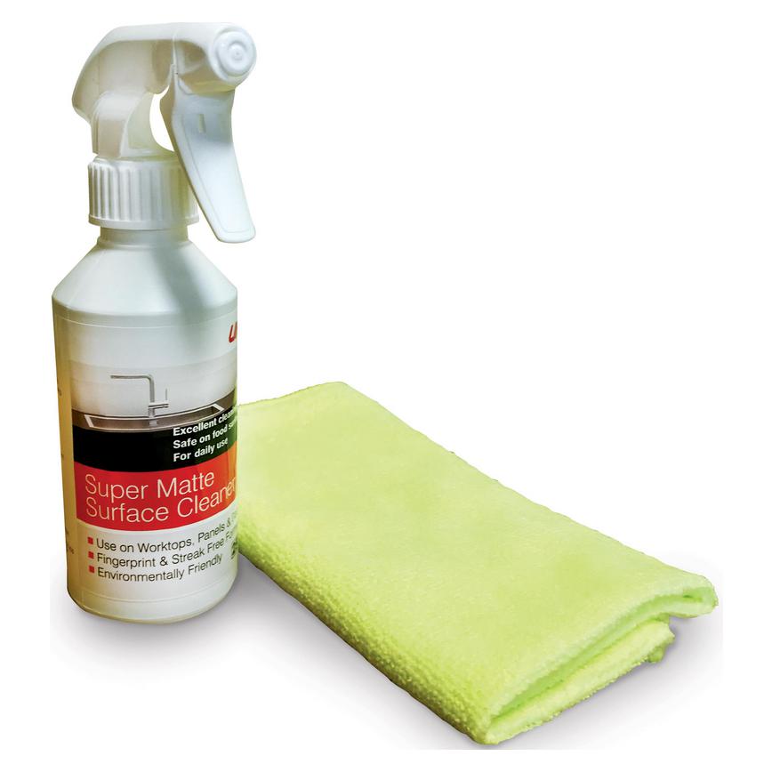 Unika Super Matte Surface Cleaner and Cloth