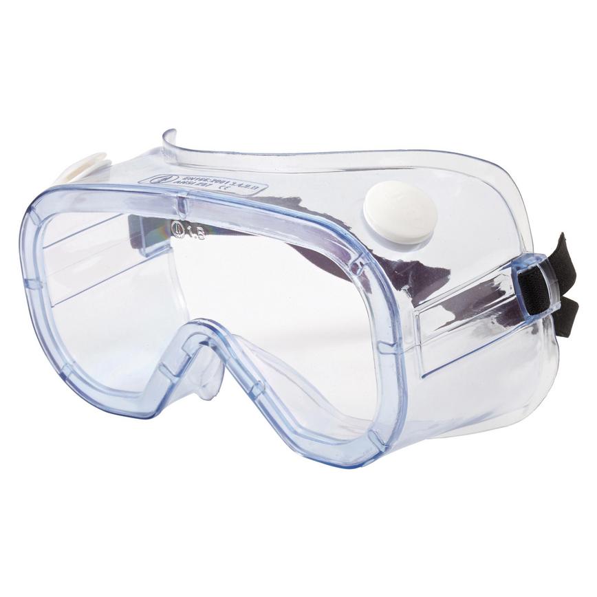 OX Indirect Vent Safety Goggles - Blue