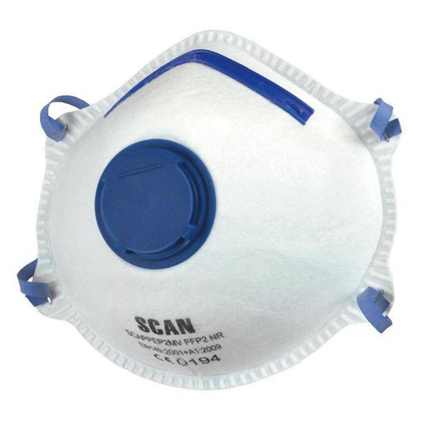PPE5009 - Scan Premier Disposable Valved Mask FFP2 (3) SCAPPEP2MV