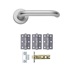 Hoppe Roundbar Rose Aluminium Rose Handle Latch Pack