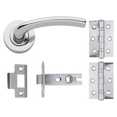 Yarwell Chrome Rose Latch Pack