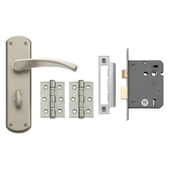 F&F Garda Sat Nickel Bplate Bthrm Pk Primary