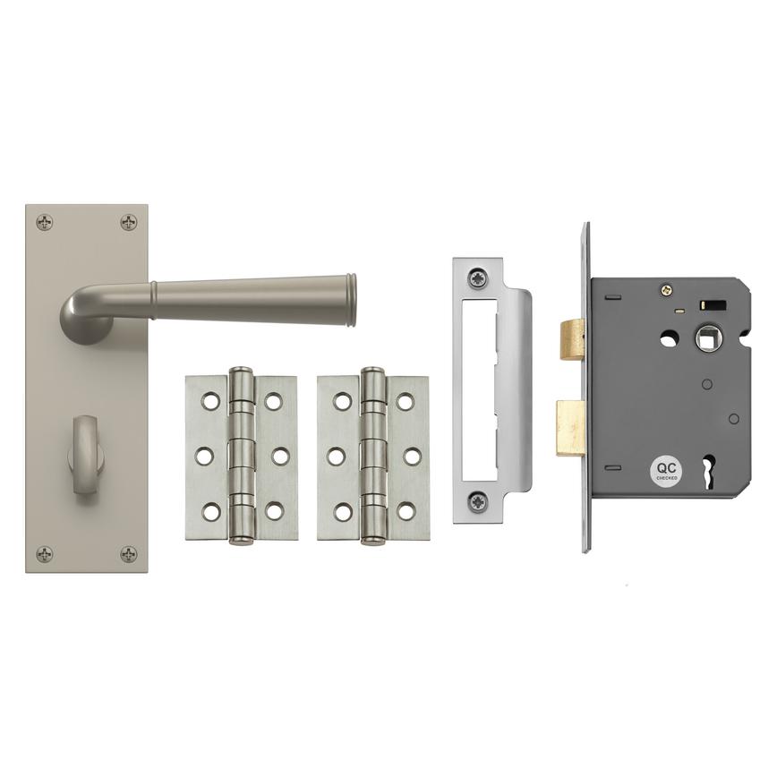 F&F Arno Sat Nickel Bplate Bthrm Pk Primary