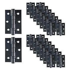 Matt Black Ball Bearing Grade 7 Butt Hinge 3 (Pack of 30)