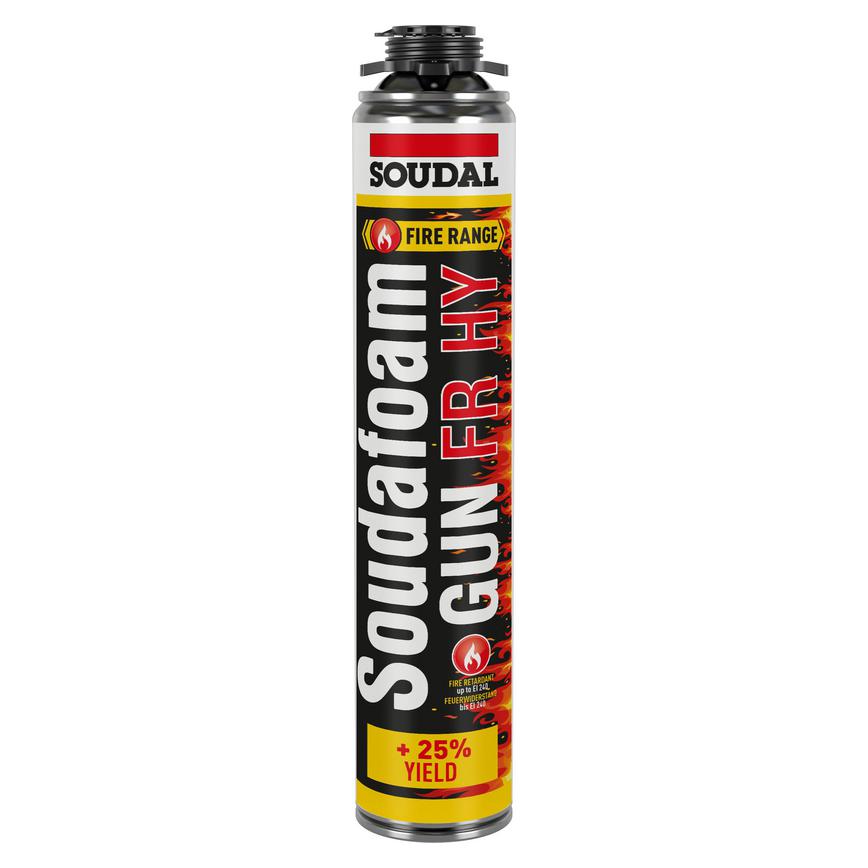 Soudal 123233 750ml Fire Rated Foam Pack of 12