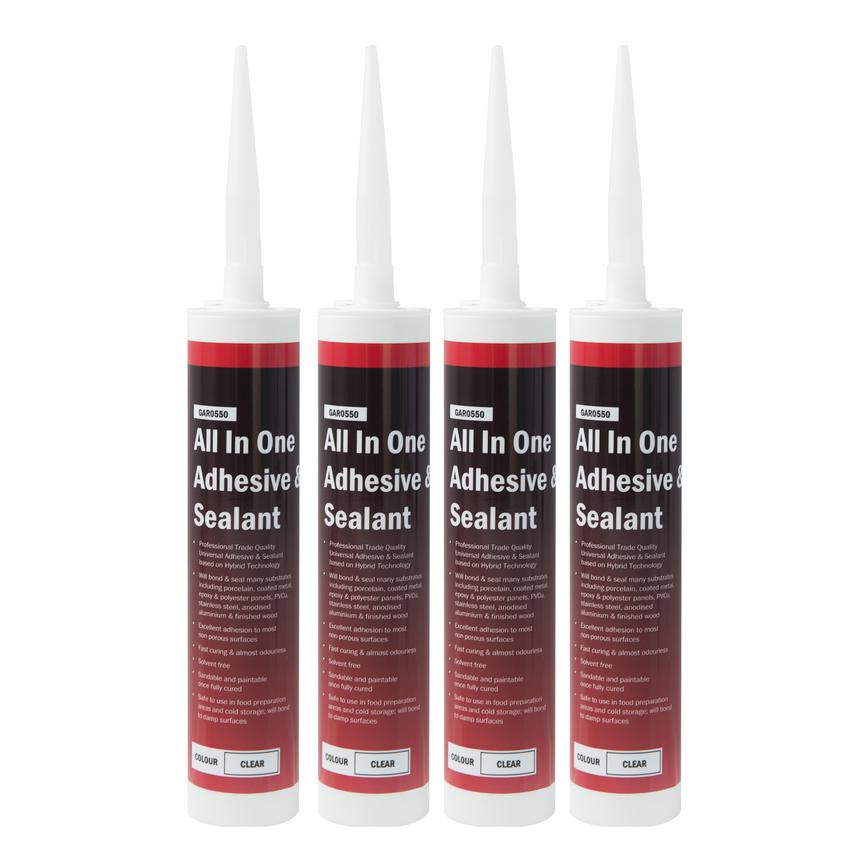 All In One Sealant - Clear Pack of 4