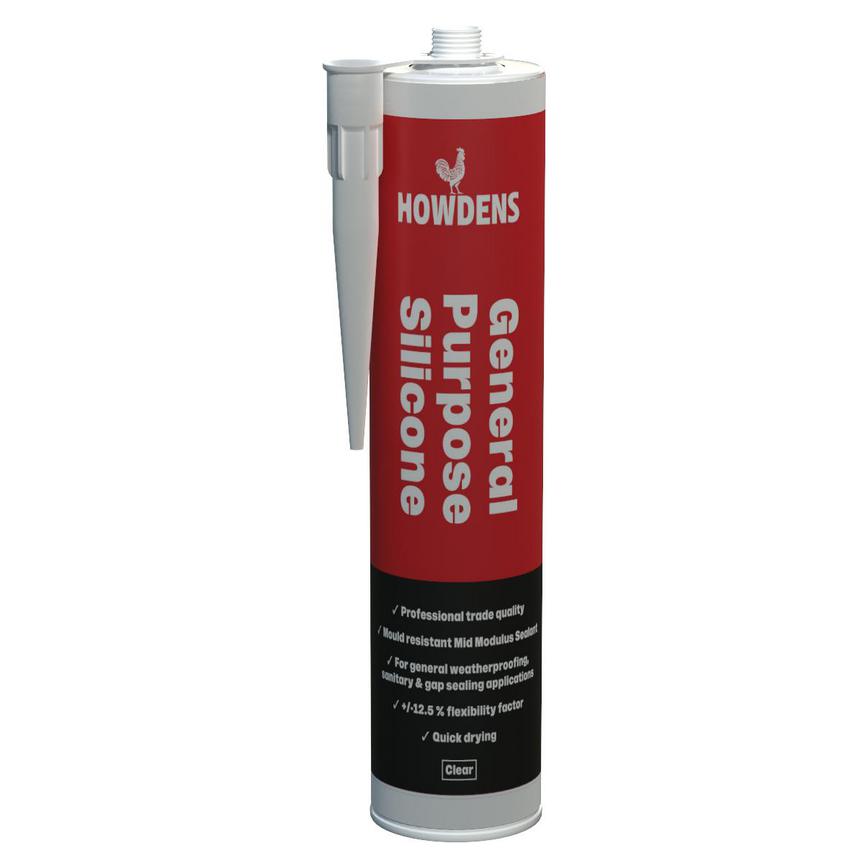 Howdens GAR0122 310ml Clear General Purpose Sealant
