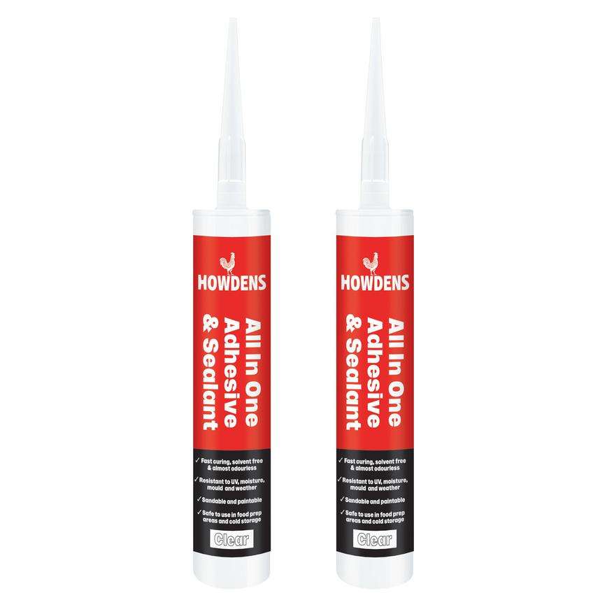 Howdens Clear Adhesive and Sealant