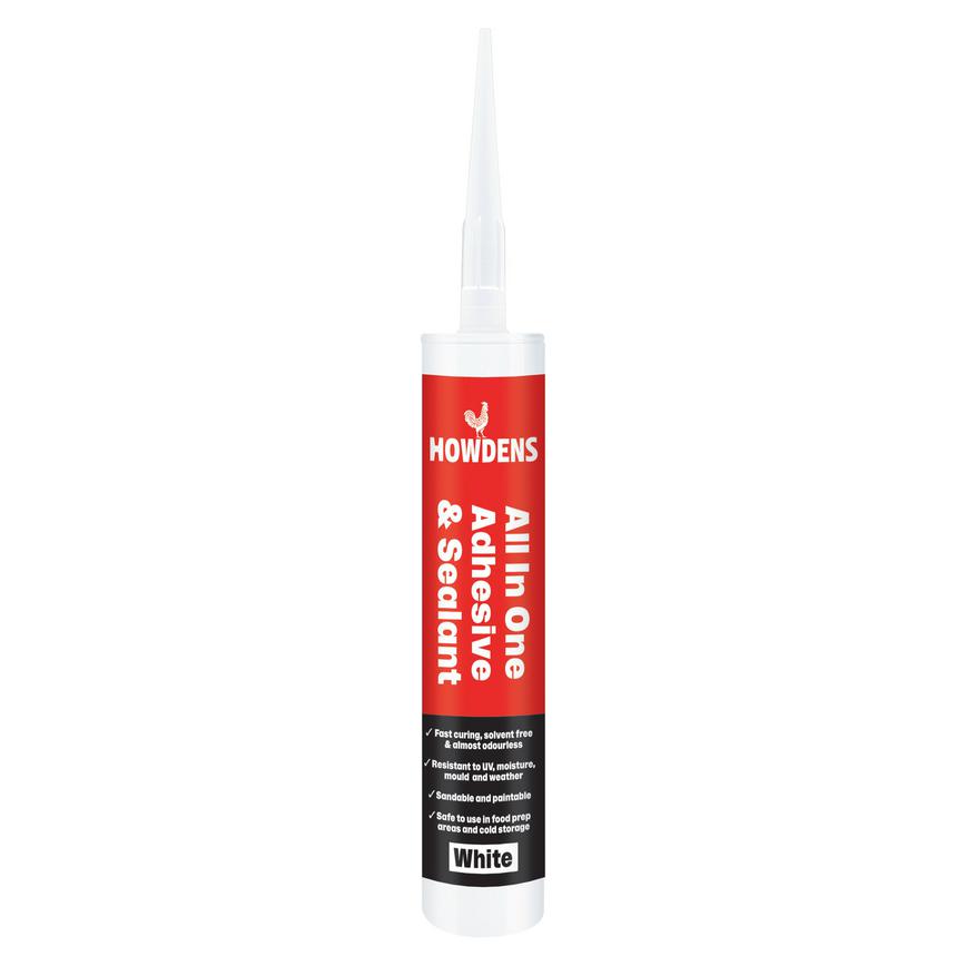 Howdens All in One Adhesive Sealant 290ml White