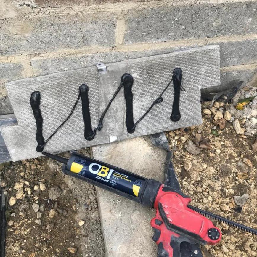 OB1 Black Outdoor Tile