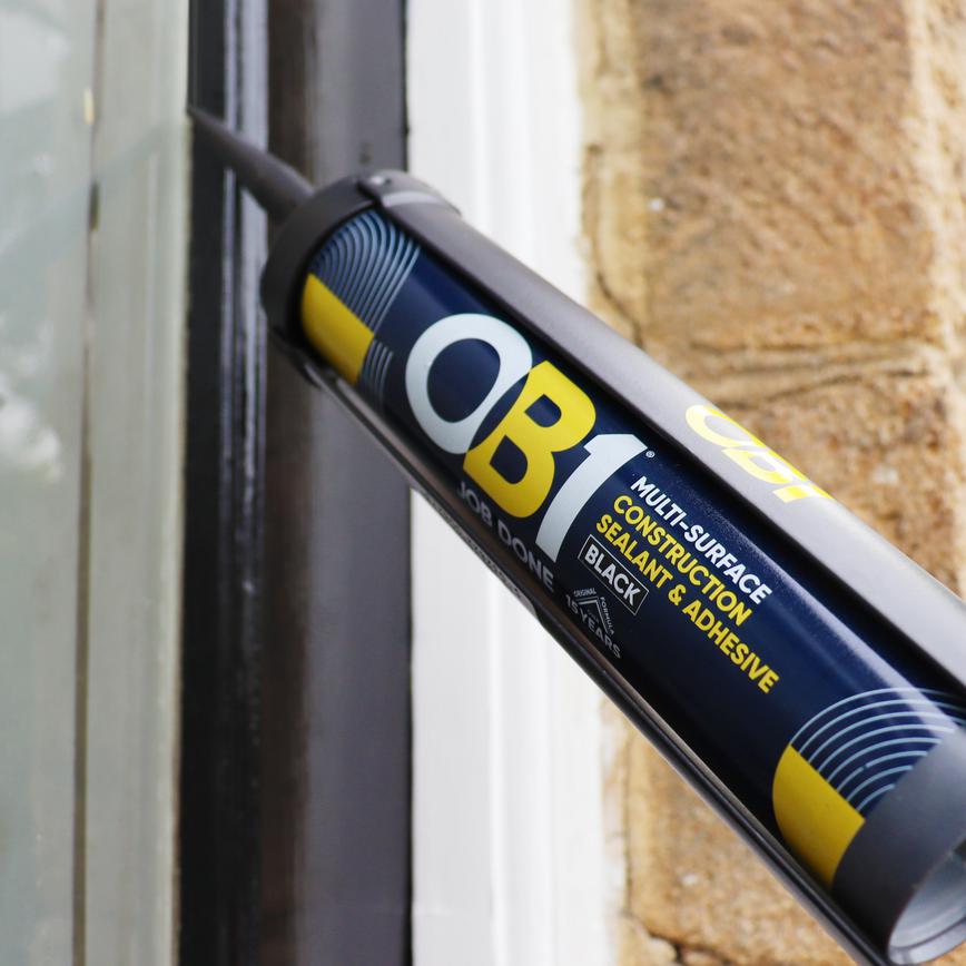 OB1 Black Outdoor Window Frame