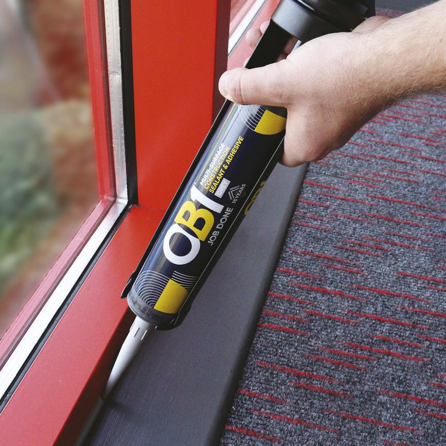 OB1 Grey Indoor Window Frame