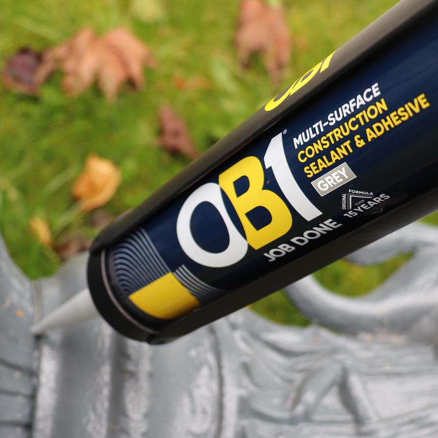 OB1 Grey Outdoor Ornament