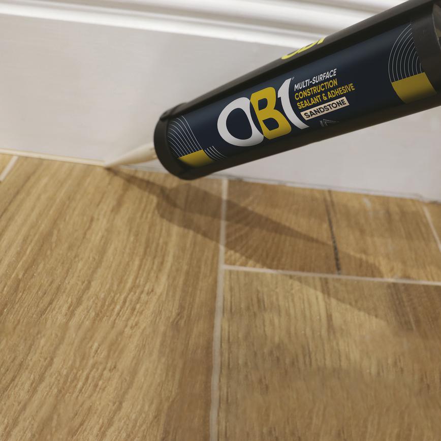 OB1 Multi surface sealent 290ml Sandstone with Nozzle (PCR)