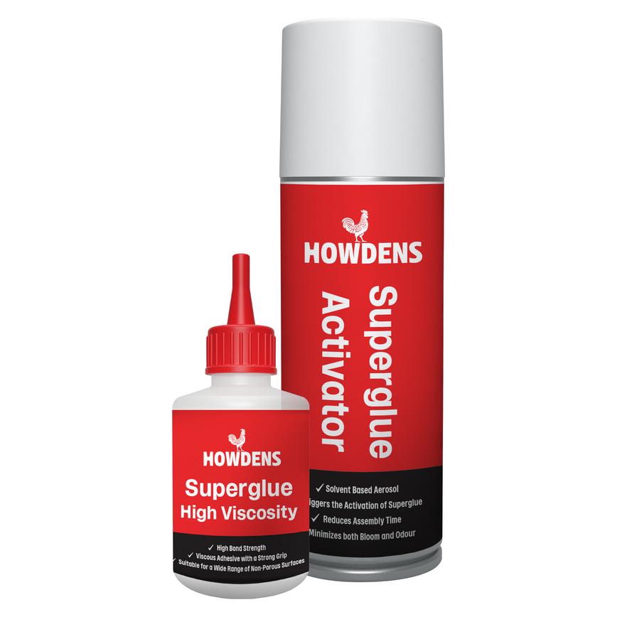 Howdens Adhesive and Aerosol Activator