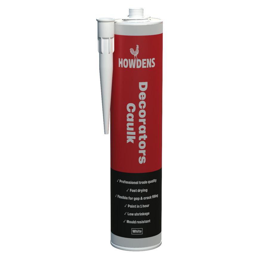 Howdens GAR0305 310ml White Decorators Caulk