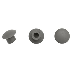 Croft Grey 5 mm Cover Cap x100