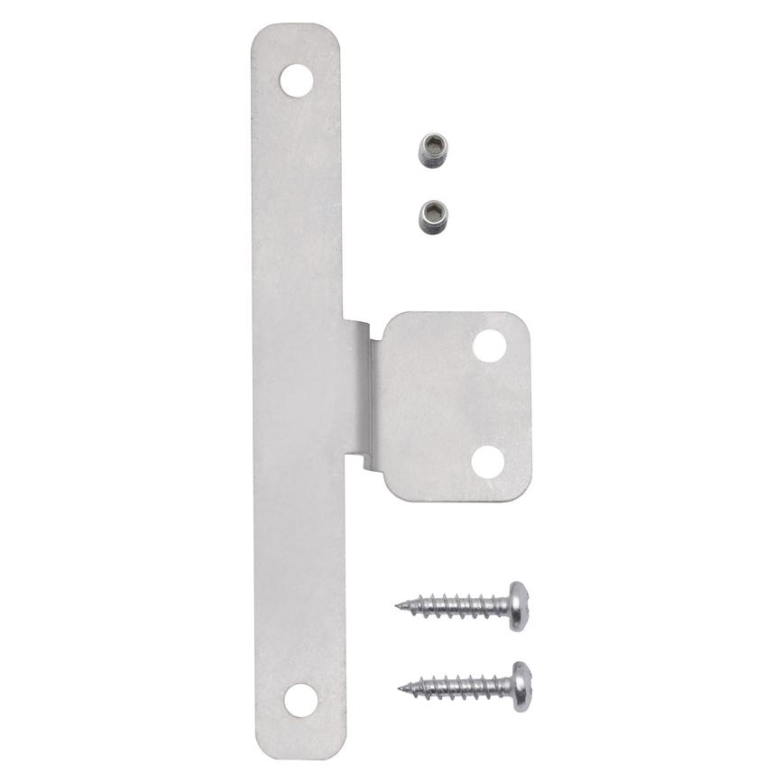 100mm x 37mm x 13mm Stainless Steel Handleless Drawer Profile External Corner Return Bracket