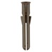 TIMCO 42mm Plastic Plug Brown