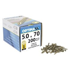 Optimaxx Torx Screw Box 5 x 70mm (200) Box And Screws