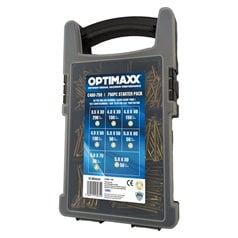 Optimaxx Torx Woodscrews Grab Case (Case of 750)