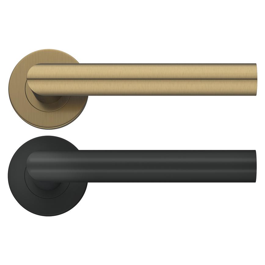 Mitred Lecco Door Handles Family Image 