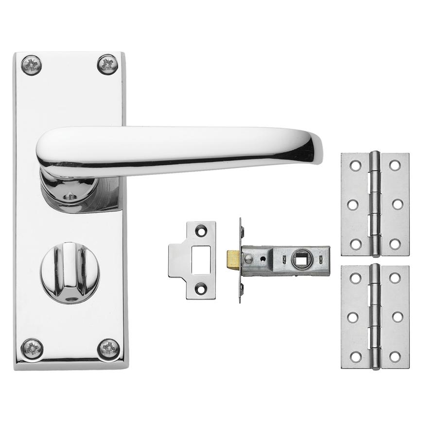 Victorian Privacy Handle Pack Chrome
