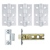 Satin Chrome Premium Hinge Pack