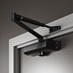 Union CE3F Fixed Size 3 Overhead Matt Black Door Closer