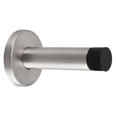 Concealed Fix Wall Mounted Door Stop 76mm - Stainless Steel