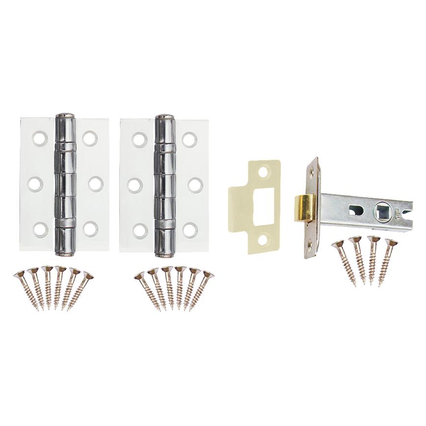 Ball Bearing Hinge and  Latch Pack