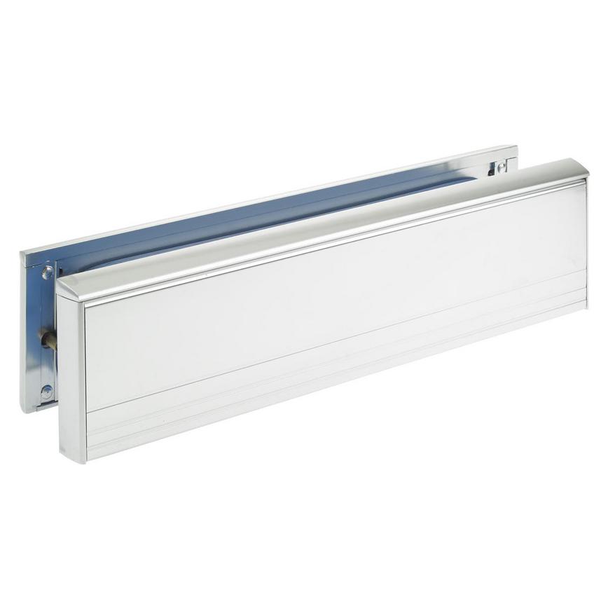Assa Abloy 303mm x 70mm Satin Silver Intumescent Letter Box