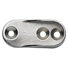 Oval Shaped End Cap for Wardrobe Rail