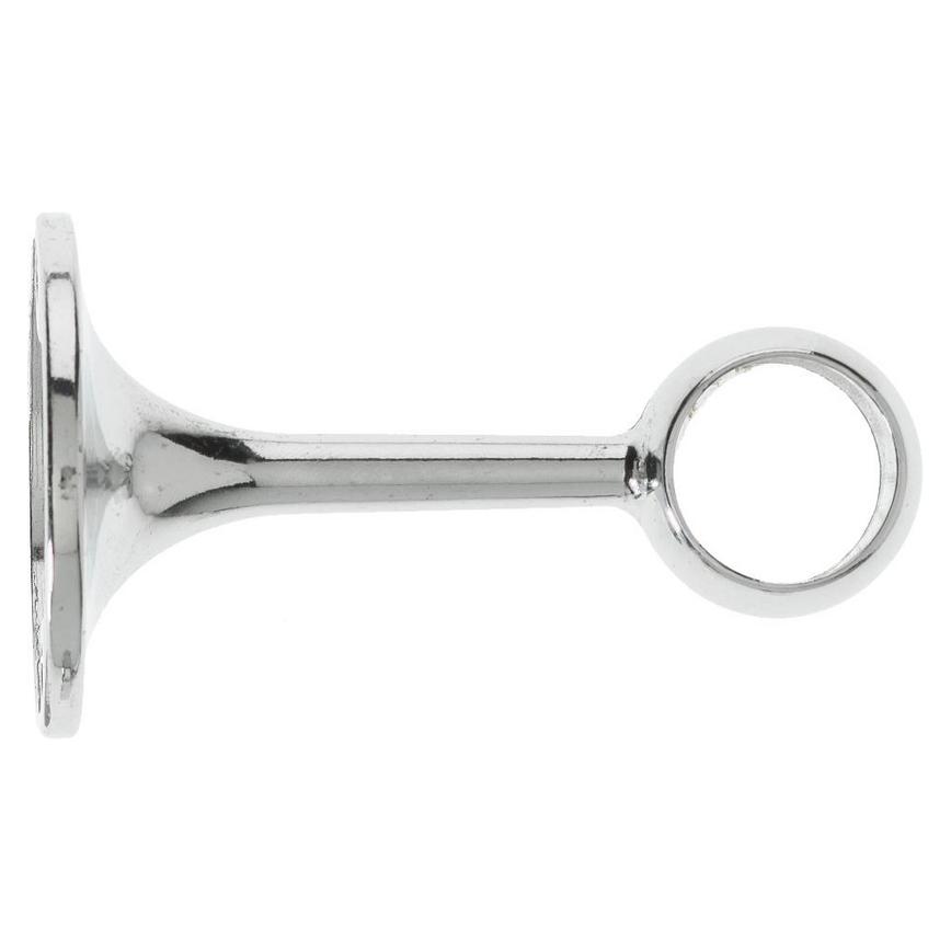 Round Centre Bracket for Wardrobe Rail
