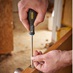 Stanley Fatmax PZ2 x 125mm Pozi Standard Screwdriver in Use on Door Latch