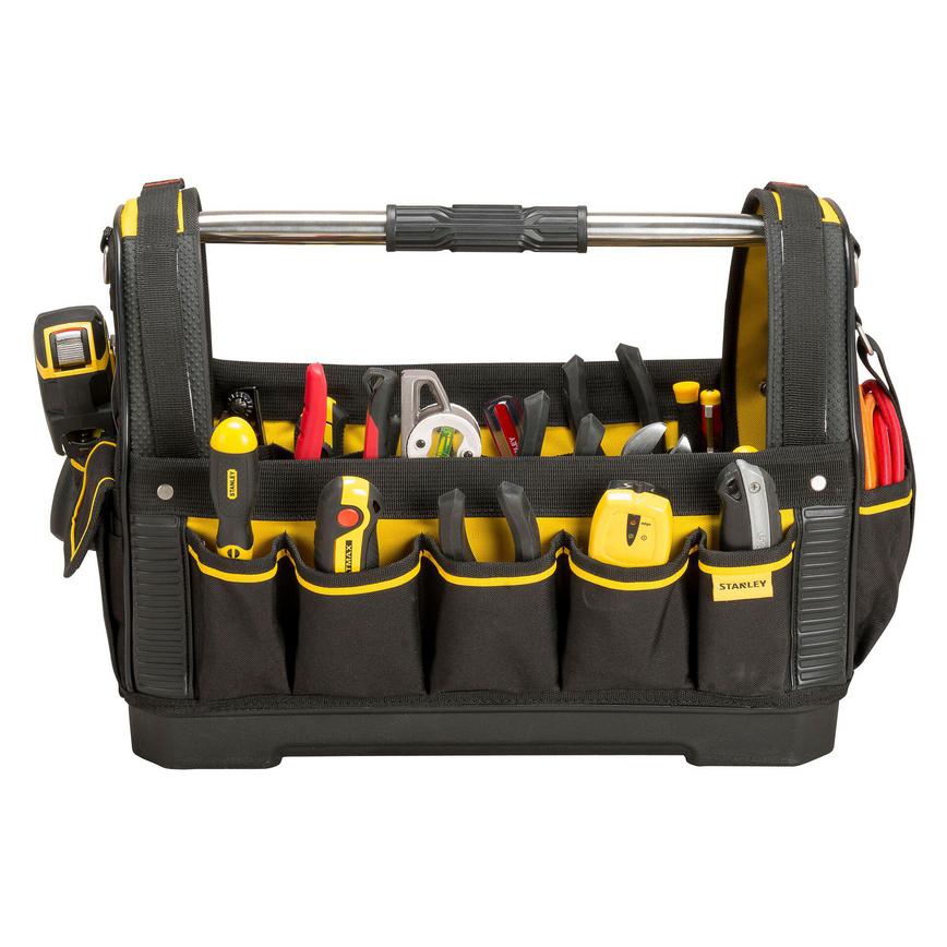 Stanley Fatmax 1-93-951 18" Fabric Open Tote Side View