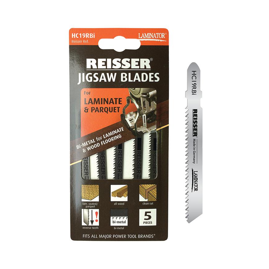 Reisser Laminate Floor Cut Blade - Pack of 5 - Silver