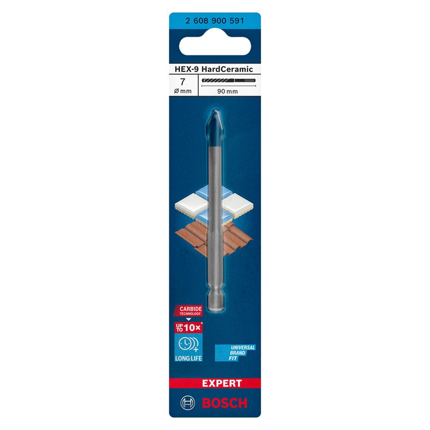 Bosch Ceramic Drill Bit 7x90mm Packaging
