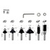 Bosch Router Cutter 6 Piece Set Guide