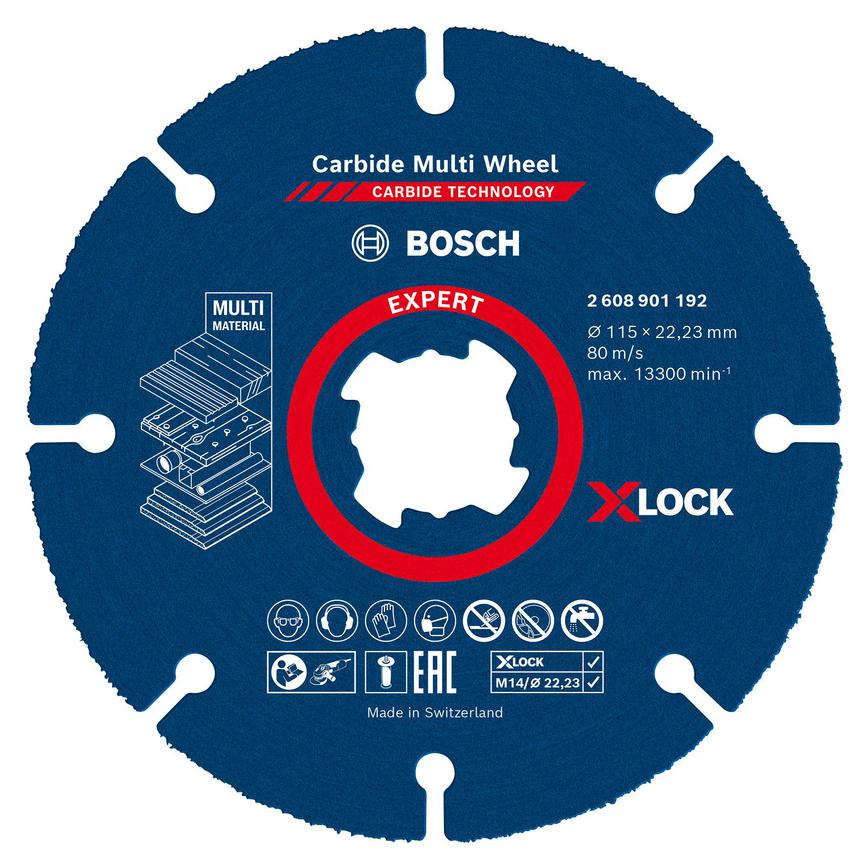 Bosch Xlock Multi Material Cutting Disc