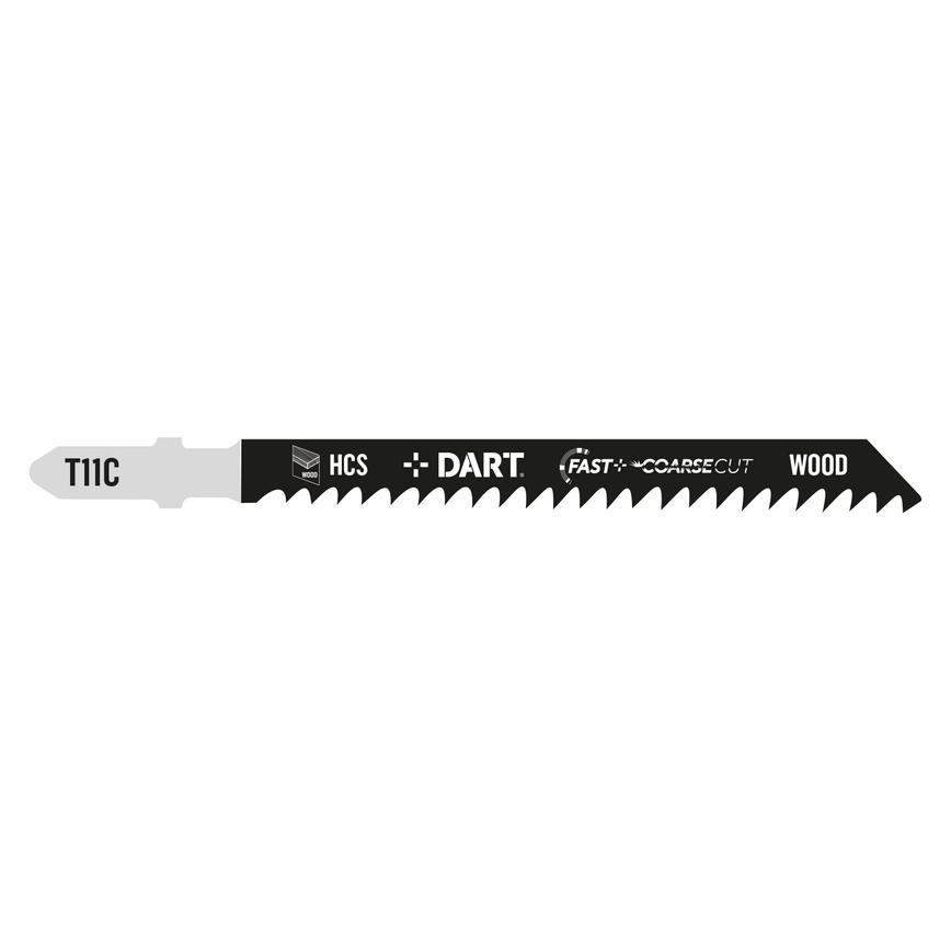 DART T111C Wood Cutting Jigsaw Blade 5pk
