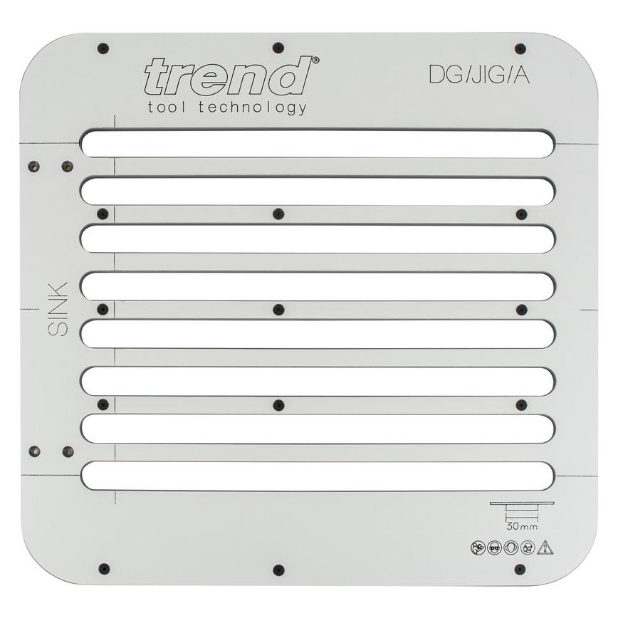 Trend 600mm Drainer Groove Jig Front