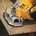 DeWalt DCS331N-XJ XR 18V Jigsaw Angled Cutting Close Up
