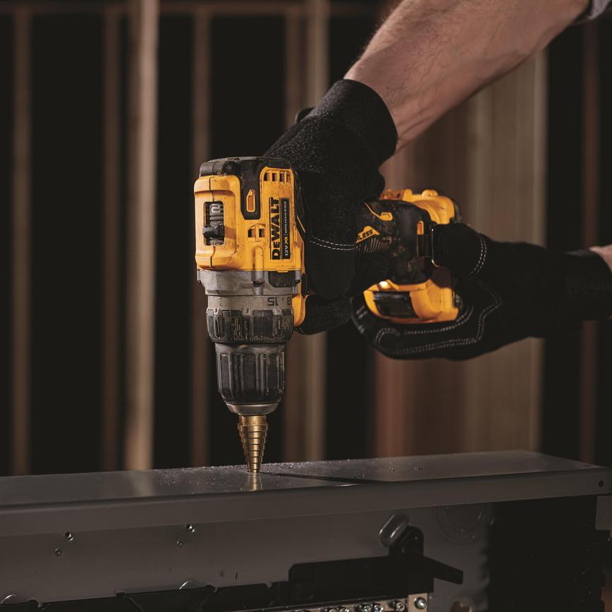 DeWalt DCD701D2-GB XR 12V Brushless Sub-Compact Drill Driver Drilling Pilot Hole